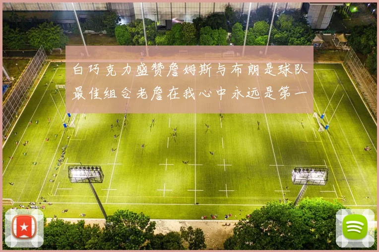 白巧克力盛赞詹姆斯与布朗是球队最佳组合老詹在我心中永远是第一人