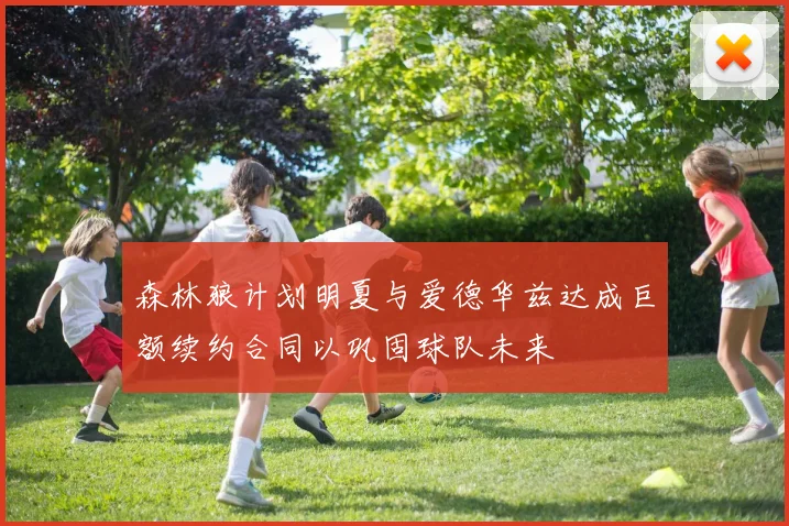 森林狼计划明夏与爱德华兹达成巨额续约合同以巩固球队未来